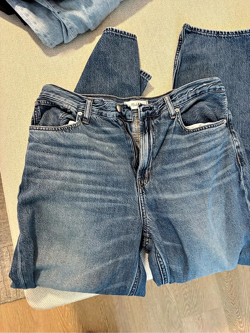 Madewell Low Slung Baggy Jeans Size 29